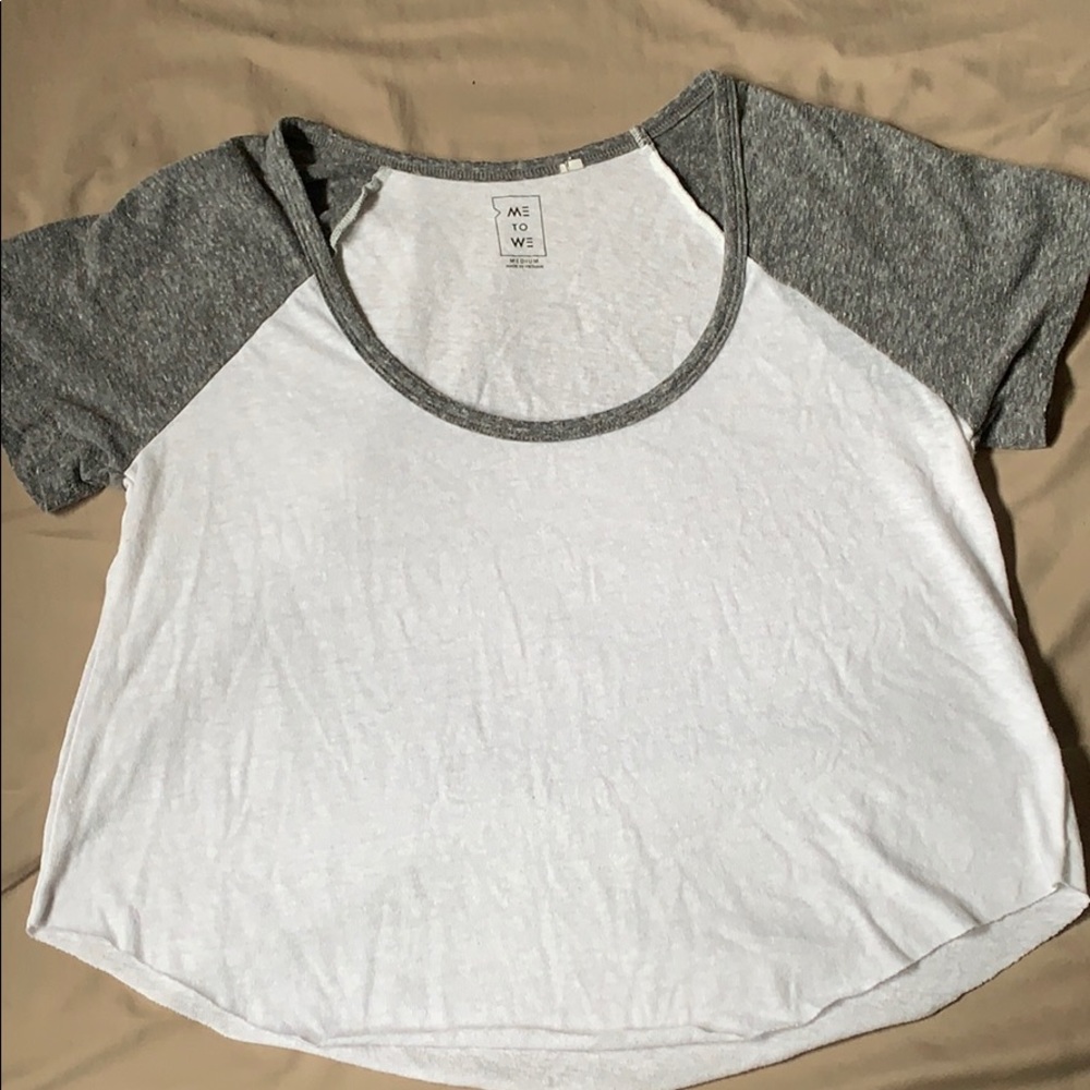 Me To We Cropped Shirt